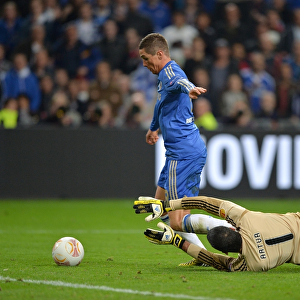 Fernando Torres Scores the Opener: Chelsea's Europa League Victory vs. Benfica (May 16, 2013, Amsterdam Arena)