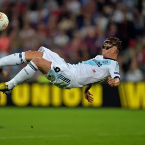 Chelsea FC Print - Fernando Torres Overhead Kick Attempt Chelsea FC Print - Fernando Torres Overhead Kick Attempt