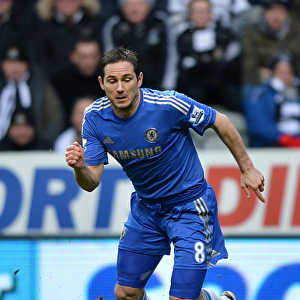 Frank Lampard in Action: Chelsea vs. Newcastle United, Barclays Premier League (2nd February 2013)