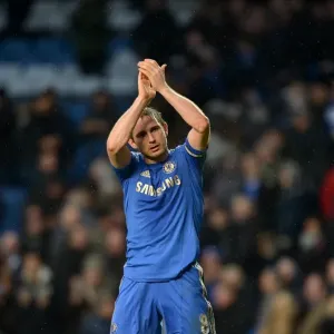 Print of Frank Lampard Embracing Adoring Fans at Stamford Bridge Print of Frank Lampard Embracing Adoring Fans at Stamford Bridge