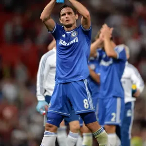 Frank Lampard Print: Manchester United v Chelsea 2013