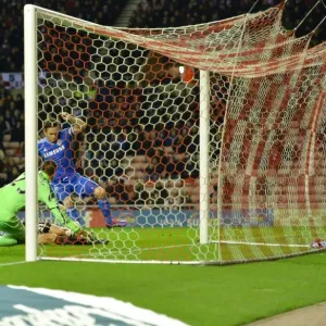 Franck Lampard marque le but d'ouverture de Chelsea : Sunderland contre Chelsea (17 décembre 2013)