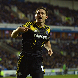 Frank Lampard's Double: Chelsea's Thrilling Victory Over Reading in the Barclays Premier League (30th January 2013)