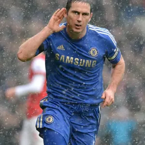 Frank Lampard Print: Chelsea vs Arsenal at Stamford Bridge Frank Lampard Print: Chelsea vs Arsenal at Stamford Bridge