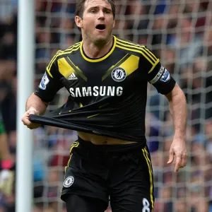 Frank Lampard Double Strike Print (Aston Villa v Chelsea 2013) Frank Lampard Double Strike Print (Aston Villa v Chelsea 2013)