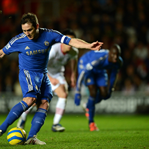 Frank Lampard's Fifth Goal: Chelsea's Dominance Over Southampton in FA Cup (5th January 2013)