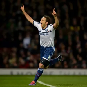 Frank Lampard Penalty Print (West Ham United v Chelsea 2013)