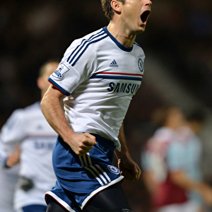 Frank Lampard's Penalty: Chelsea's Historic First Goal at Upton Park Against West Ham United (November 2013)