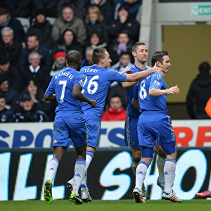Frank Lampard's Striking Debut Goal: Chelsea's First at Newcastle United (February 2, 2013)