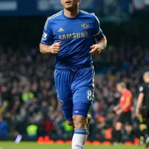 Frank Lampard Print, Chelsea FC Matchday Photograph