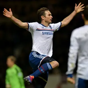 Frank Lampard Triple Strike Print (November 2013)