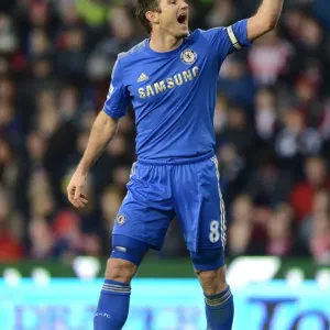 Il Triplice di Frank Lampard: Celebriare il Terzo Gol contro la Stoccity (12 gennaio 2013)