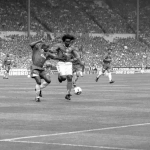 Frank Sinclair Clears the Path Print, 1997 FA Cup Final Frank Sinclair Clears the Path Print, 1997 FA Cup Final