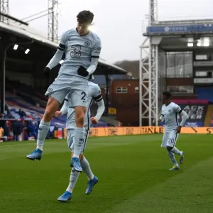 Havertz Scores First Goal in Empty Selhurst Park Print Havertz Scores First Goal in Empty Selhurst Park Print