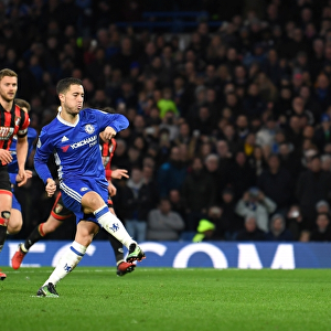 Hazard Scores Penalty: Chelsea's Victory over AFC Bournemouth at Stamford Bridge, Premier League