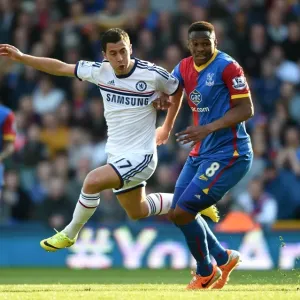 Print of Hazard vs. Dikgacoi at Selhurst Park