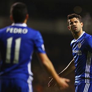 Heated Rivalry: Diego Costa and Pedro's Altercation at Tottenham vs. Chelsea, Premier League