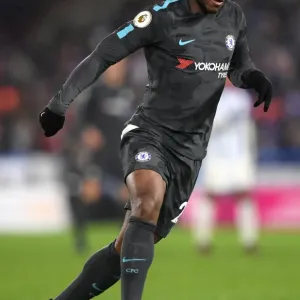 Chelsea FC Print: Michy Batshuayi in Action Chelsea FC Print: Michy Batshuayi in Action