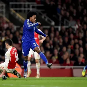 Batalla Intensa: Willian contra Gabriel Paulista - Arsenal contra Chelsea Enfrentamiento de la Liga Premier (enero 2016) Batalla Intensa: Willian contra Gabriel Paulista - Arsenal contra Chelsea Enfrentamiento de la Liga Premier (enero 2016)