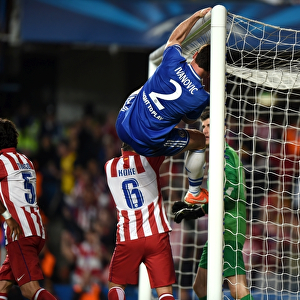 Ivanovic's Dramatic Glancing Save: Chelsea Denies Atletico Madrid in UEFA Champions League Semi-Final (April 30, 2014)