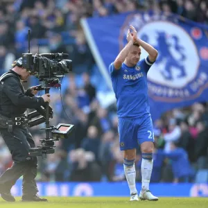 Print of John Terry's Farewell to Chelsea Fans Print of John Terry's Farewell to Chelsea Fans