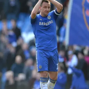 Print of John Terry's Farewell to Chelsea Fans Print of John Terry's Farewell to Chelsea Fans