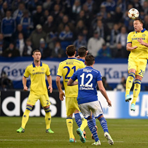 Champions League Collection: Schalke 04 v Chelsea 25th November 2015