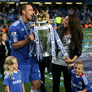 John Terry and Family: Celebrating Chelsea's Premier League Victory (2009-2010)