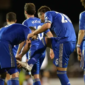 John Terry and Frank Lampard Print John Terry and Frank Lampard Print