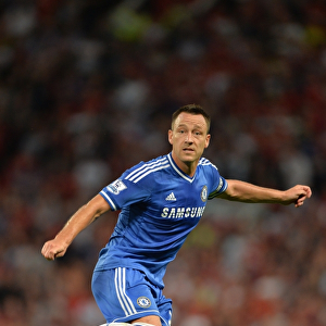 John Terry at Old Trafford: Manchester United vs. Chelsea Clash (2013)