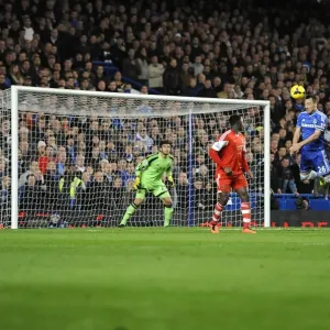 Print of John Terry Scoring Chelsea's Second Goal Against Southampton
