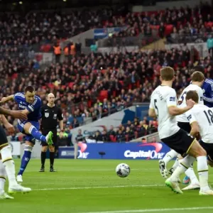John Terry Scores the First Goal Print: Wembley Stadium, March 1, 2015