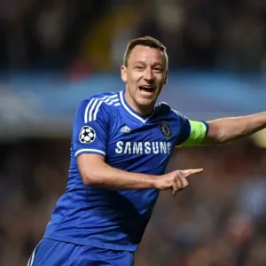 John Terry's Euphoric Reaction Print John Terry's Euphoric Reaction Print