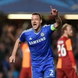 John Terry's Euphoric Reaction Print (18th March 2014) John Terry's Euphoric Reaction Print (18th March 2014)