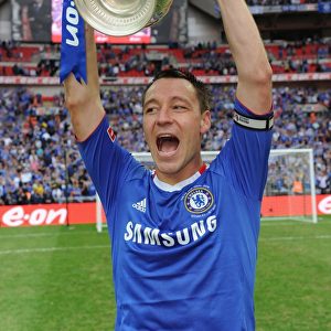 John Terry's FA Cup Victory: Chelsea's Triumph at Wembley Stadium (2010)