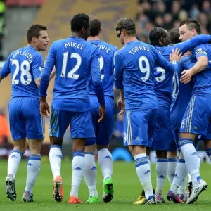 John Terry Print - Chelsea's First Goal Against Southampton John Terry Print - Chelsea's First Goal Against Southampton