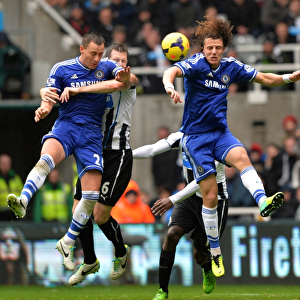 John Terry's Powerful Header Towards Victory: Chelsea vs. Newcastle United (November 2013)