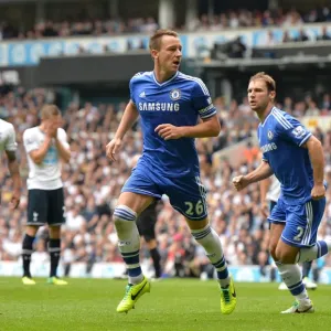 Print of John Terry's Goal Against Tottenham Hotspur (BPL 2013) Print of John Terry's Goal Against Tottenham Hotspur (BPL 2013)