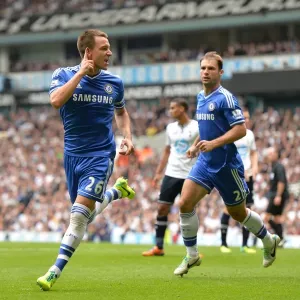 Print of John Terry's Goal Against Tottenham Hotspur Print of John Terry's Goal Against Tottenham Hotspur