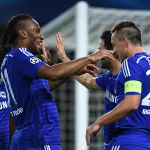 John Terry Print - UEFA Champions League Goal Celebration