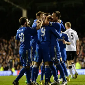 John Terry Triple Celebration Print John Terry Triple Celebration Print