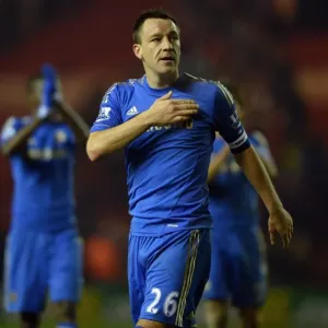 La victoria triunfal de John Terry en la Copa FA Celebración del Éxito entre el Middlesbrough y el Chelsea (2013)