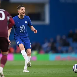 Jorginho in Action - Chelsea Print Jorginho in Action - Chelsea Print