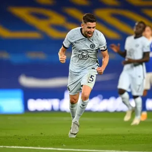 Jorginho Scores First Goal Print (2020 Premier League Match) Jorginho Scores First Goal Print (2020 Premier League Match)