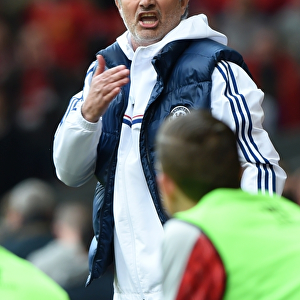 Jose Mourinho's Euphoric Moment: Chelsea's Second Goal Against Liverpool at Anfield (BPL 2013-14)