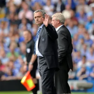 Jose Mourinho's Return to Stamford Bridge Print