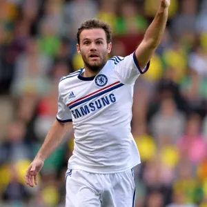 Juan Mata Print - Norwich City vs. Chelsea 2013 Premier League Action Photo Juan Mata Print - Norwich City vs. Chelsea 2013 Premier League Action Photo