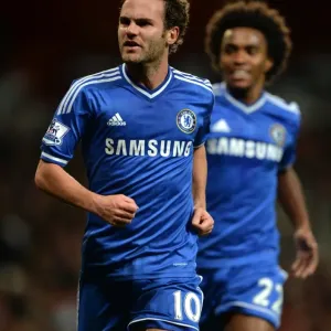 Juan Mata Double Strike Print