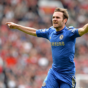 Juan Mata's Euphoric Moment: First Goal Against Manchester United for Chelsea (May 2013, Old Trafford)