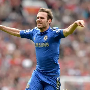 Juan Mata Print - Euphoric Moment at Old Trafford (May 2013) Juan Mata Print - Euphoric Moment at Old Trafford (May 2013)